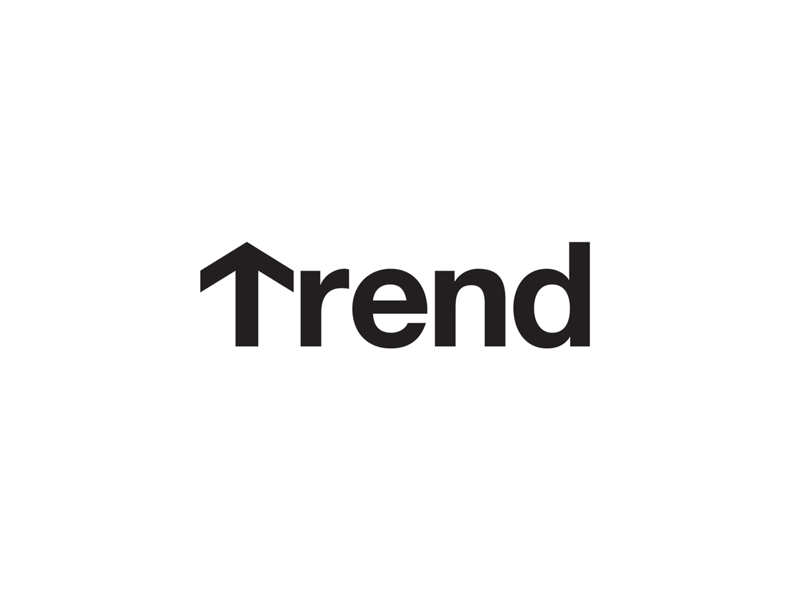 Trend construction logo